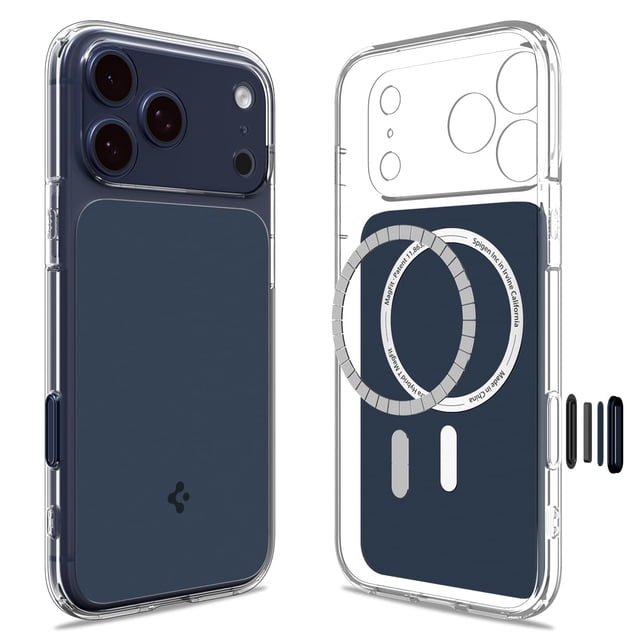 Funda para iPhone Spigen Ultra Hybrid T MagFit para iPhone 17 Pro, azul