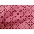 thumbnail image 4 of oneOone Cotton Cambric Fabric Quatrefoil Block Decor Fabric Printed BTY 56 Inch Wide, 4 of 4