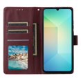 thumbnail image 2 of Étui de Protection à Rabat pour Samsung Galaxy A06 avec Fentes pour Cartes, Support et Dragonne Rouge, 2 of 5