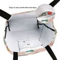 thumbnail image 6 of FORMRS Womens Canvas Tote Bag with Zipper Inner Pocket Shoulder Handbag, Christmas Snowman, 6 of 7