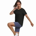 thumbnail image 3 of Ronuti Fall Winter Workout Tops for Women UPF 50+ Breathable Quick Dry Loose Fit T Shirt Outdoor Yoga Running Hiking Gym Tee Top, 3 of 7