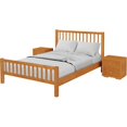 thumbnail image 2 of HomeStock Country Cottage Wooden Platform Bedroom Set, 2 of 5
