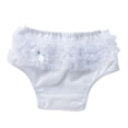 thumbnail image 1 of Pantalones Cortos Para Bebés Y Niñas, Cubrepañales, Bombachos L Para 6-12 Meses, Color Blanco Sunnimix Pantalones cortos de bebé, 1 of 8
