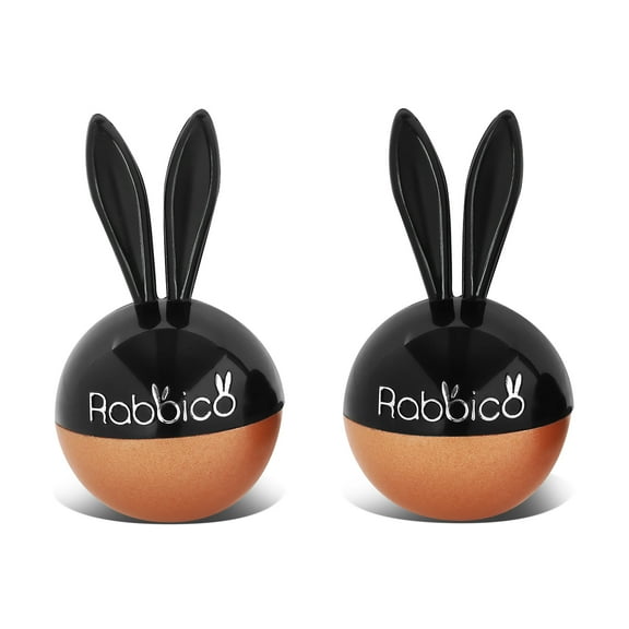 Diax Rabbico Air 3g Black and Brown Rabbit Ear Clip-On Air Vent Room / Car Air Freshener with Sexy Soap Scent