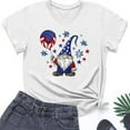 thumbnail image 5 of VerPetridure American Flag Shirts for Women 4th of July Tops USA Print T Shirt Casual Short Sleeve American Proud T-Shirt Tops, 5 of 5
