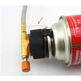 thumbnail image 3 of Outdoor Backpacking Camping Gas Burner & Tank Conversion Head Connector Black, 3 of 8