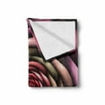 thumbnail image 2 of Spires Soft Flannel Fleece Throw Blanket, Rose Petals Curved Winds Around Fixed Center Point at Increasing Digital Design, Cozy Plush for Indoor and Outdoor Use, 50" x 70", Multicolor, by Ambesonne, 2 of 6