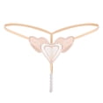 thumbnail image 2 of High Waist Panties for Women Lace Women Briefs Thong Pants Ladies Underwear Elegant Teddy Underpants for Women, 2 of 2