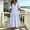 Light Blue, variant on Womens Deep V Neck Puff Short Sleeve Tired Maxi Dress Boho Long Flowy Summer Dresses Light Blue XL(XL)