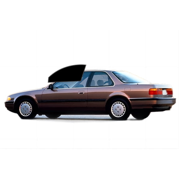 Haiy Co - PreCut 2Ply 05% Window Tint Film Kit For 1990-1993 Honda Accord Coupe -Front Windows