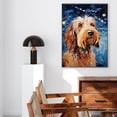 thumbnail image 4 of Otterhound Dog Art Print Poster, Wall art Painting Decor, Starry Night Van Gogh Art Home Decor Artwork For Bedroom Living Room Bathroom Decor, 4 of 5