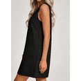 thumbnail image 4 of DOKOTOO Sleeveless Tank Dress Round Neck A-Line Casual Dress for Everyday, 4 of 8