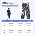 thumbnail image 2 of Salouo Wildflower Watercolor 1 Print Pajama Pants for Men, Lounge Pants Elastic Waistband Casual Men's sleepwear Loungewear Sleep Pajama Pant -Medium, 2 of 7