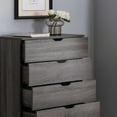 thumbnail image 2 of Semiocthome 5 Drawer Dresser Modern Storage Drawer Wood Organizer for Bedroom, Gary, Adult, 2 of 5