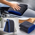 thumbnail image 4 of Nsxcdh Cleaning Cloths 5PC Cleaning Cloths Reusable Thickened Wipes for Kitchen Glass and Car Windows Lint Free Absorbent Microfiber Towels, 4 of 7