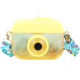 thumbnail image 2 of Straw Cup Cartoon Camera Design Heat Insulation Water Kettle with Shoulder Strap Leak-proof Shoulder Carrying Water Container for Outdoor Children Kids, 2 of 9