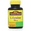Nature Made L-Lysine 500 mg Tablets 100 ea (Pack of 3)
