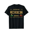 thumbnail image 1 of Estética de matrícula de Michoacán, México, camiseta michoacana, ropa de calle informal de verano, 1 of 6