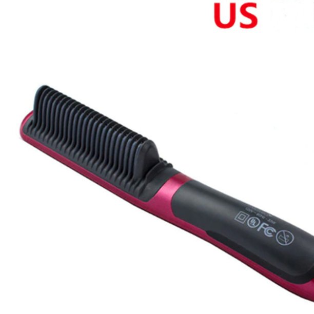 Electric Hair Curling Curler Brush Wet And Dry Dual Use Anti Scald Ceramic Ionic Hair Brush For All Hair Types Walmart Com Walmart Com