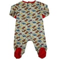 thumbnail image 2 of Happi by Dena Baby Boys Newborn One Piece Long Sleeve Footed Coverall 34841-0-3Months (GREY COTTON), 2 of 3