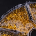 thumbnail image 4 of Almohadillas suaves para amamantar que estimulan la bajada de la leche. Paquete de hielo para uso en frío o calor. naranja, 4 of 9