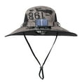 thumbnail image 4 of Outdoor Wide Brim Sun Hat With Solar Fan Wide Brim Solar Fan Outdoor Fishing Hat Solar USB Charging Solar Powered Fan Hat Warm Bucket Hat Bucket Hat Funny Fishing Hat Men Hat Men Black Gliding Fishing, 4 of 4
