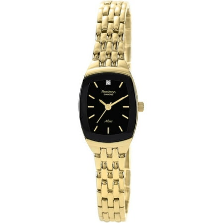 Womens Dress Black Cushion Watch