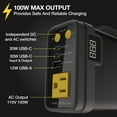 thumbnail image 5 of Scosche PBPi-SP PowerUp32K 100W Inverter Portable Power Station Compatible w/ Phones, Laptops & More, 5 of 10
