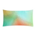 thumbnail image 1 of RYLABLUE Taie d'Oreiller Motif Diamant Coloré Impression Recto-Verso 20x30 Pouces, 1 of 1