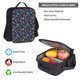 thumbnail image 5 of Disketp Spaceships And Stars In Outer Space Mochila Estampada de Gran Capacidad con Lonchera y Estuche, Set de 3 Piezas para Estudiantes, 5 of 7