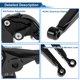 thumbnail image 4 of Palancas de freno y embrague cortas y largas para Kawasaki NINJA650R 2009-2016, palanca de freno ajustable de motocicleta de aleación de aluminio negro sólido, 4 of 6
