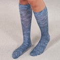 thumbnail image 2 of Celeste Stein Compression Socks 20-30mmHg, Midnight Lace, Queen, 2 of 5