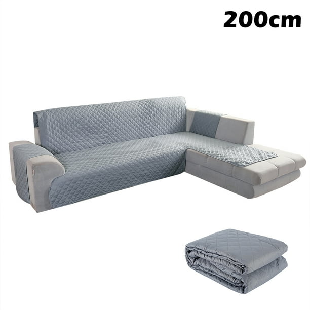 Odomy Sofa Slipcover L Shape Cover, Chaise Lounge Sectional Sofa Covers