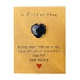 thumbnail image 1 of OPDBN Poet Hug Heart Shaped Kpsake Beautiful Pastel Heart Sentimental Gift New, 1 of 1