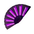 thumbnail image 1 of Ventilador Led plegable, iluminación de alto brillo, uso amplio, luces decorativas sin calefacción, ventilador brillante duradero multicolor para Club nocturno, 1 of 5