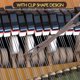 thumbnail image 2 of 1 conjunto de nylon agudo mute clamp de piano kit de ajuste de piano suministros de piano accesorios de piano, 2 of 5