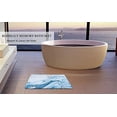 thumbnail image 6 of Blue Bath Mat, Marble Bathroom Rug, Abstract Bath Rug, Blue Marble Bathroom Rug, Bath Mats for Bathroom, 24''''X16'''', 6 of 6