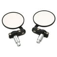 thumbnail image 4 of RENACLIPY Round Motorcycle Handlebar Mirrors Black ABS 1 Pair Universal Fit Motorbike Accessories, 4 of 8