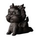 thumbnail image 5 of Estatua pequeña de Pixiu, escultura de mascota de té, buena fortuna, adorno pequeño de Pixiu, Pixiu Negro, 5 of 9