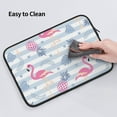 thumbnail image 6 of Bingfone Flamingo And Pineapple Laptop Sleeve Case 15 Inch, 360° Protective Computer Carrying Bag, 6 of 9