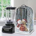thumbnail image 5 of HELLHERO Machine Washable Blender Covers Washable AntiSlip Dust Cover with Elastic for Kitchen Counter Christmas Snowman Dog, 5 of 6