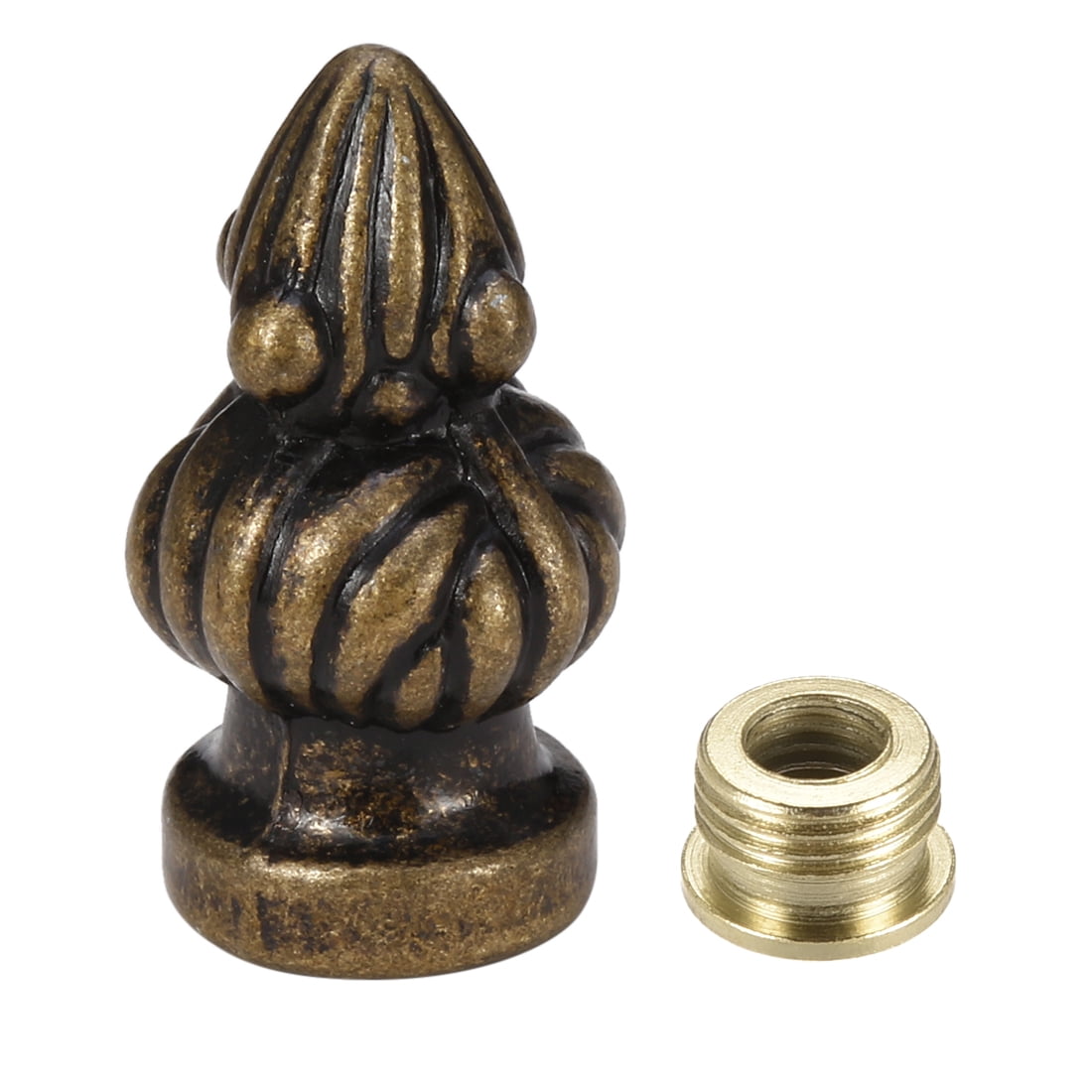 Uxcell Bronze Cap Knob Lamp Shade Finial Decoration Accessories 13/8