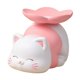 thumbnail image 3 of Figura de Resina Soledad con Bandeja Escultura de Animal para Frutos Secos Gato y Rosa, 3 of 10