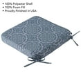 thumbnail image 6 of Better Homes & Gardens 19" x 18" Rectangle Outdoor Seat Pad Cushion, 1-Piece, Medallion, 6 of 9