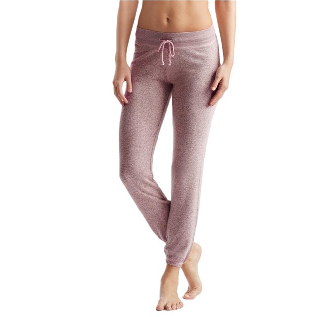 Pantalones de chándal Aeropostale para mujer con cincha relajada color rojo grande
