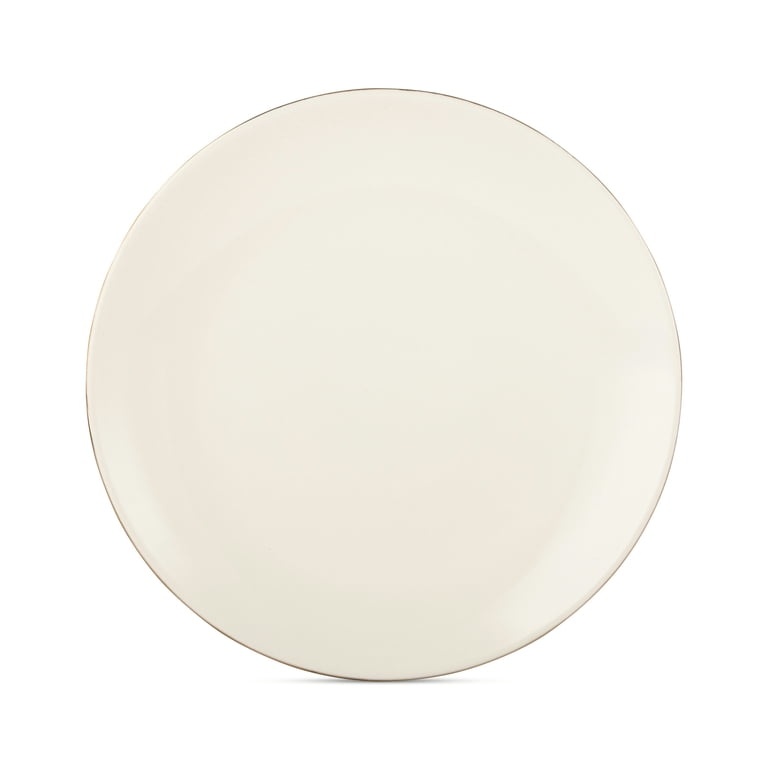 Thyme & Table Nova 12-Piece Ceramic Dinnerware Set Blue and White