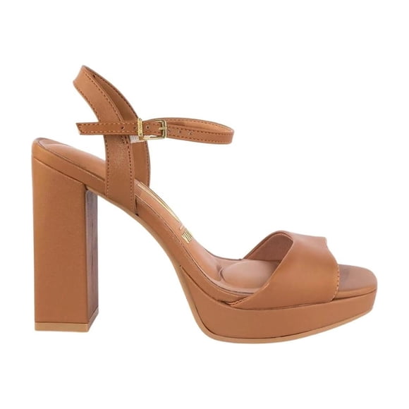 Zapatilla Mujer VIZZANO 6551100 Tacon Bloque marron claro 25.5