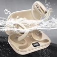 thumbnail image 4 of Auriculares Bluetooth deportivos colgantes IPX5, impermeables, blancos, 4 of 6