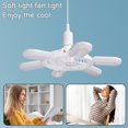 Tnobhg Ceiling Fan with Light 3 Speed Settings Low Noise Energy