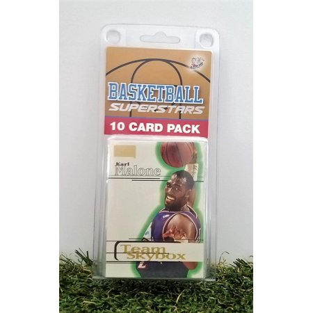 Karl Malone- (10) Card Pack NBA Basketball Superstar Malone Starter Kit all Different cards. Comes in Custom Souvenir Case! Perfect for the Ultimate Malone Fan! by 3bros
